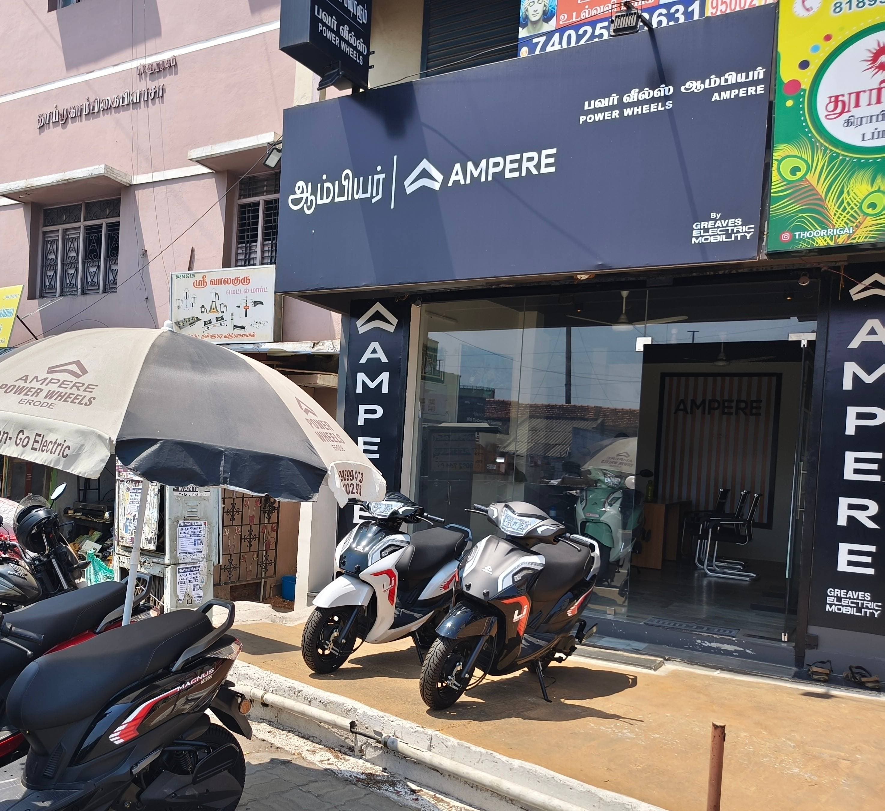 AMPERE EV BIKE SHOWROOM
